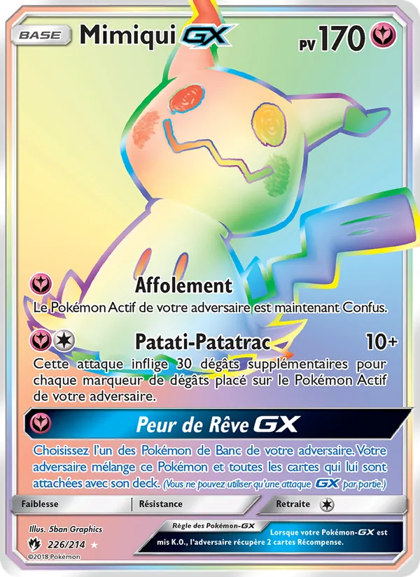Mimiqui GX Tonnerre Perdu 226/214