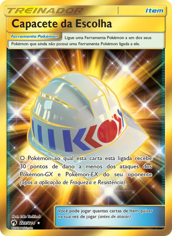 Capacete da Escolha Trovões Perdidos 229/214