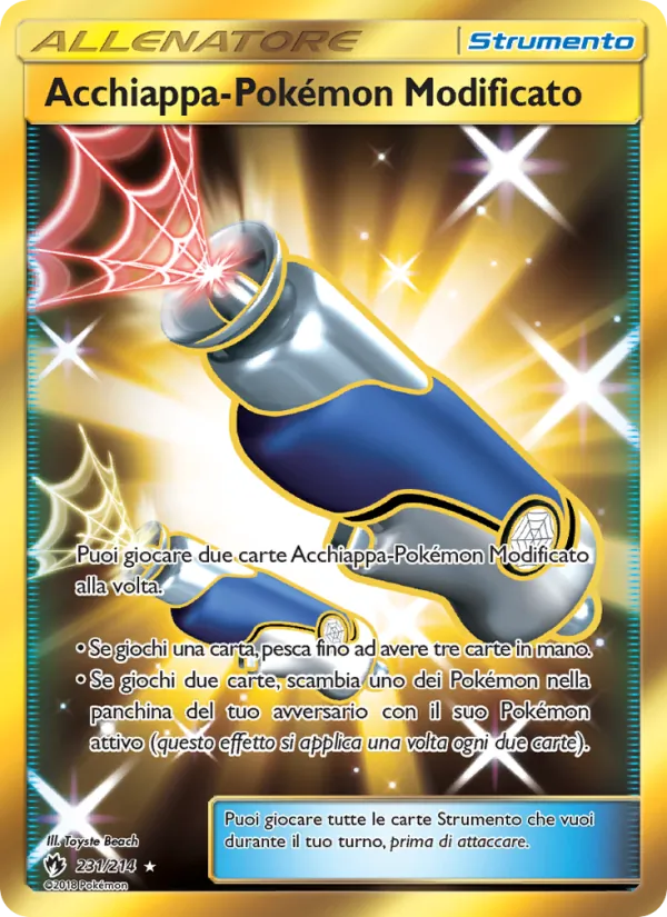 Acchiappa-Pokémon Modificato Tuoni Perduti 231/214