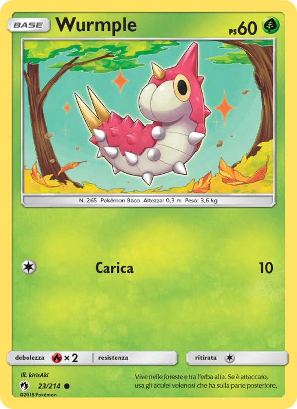 Wurmple Tuoni Perduti 23/214