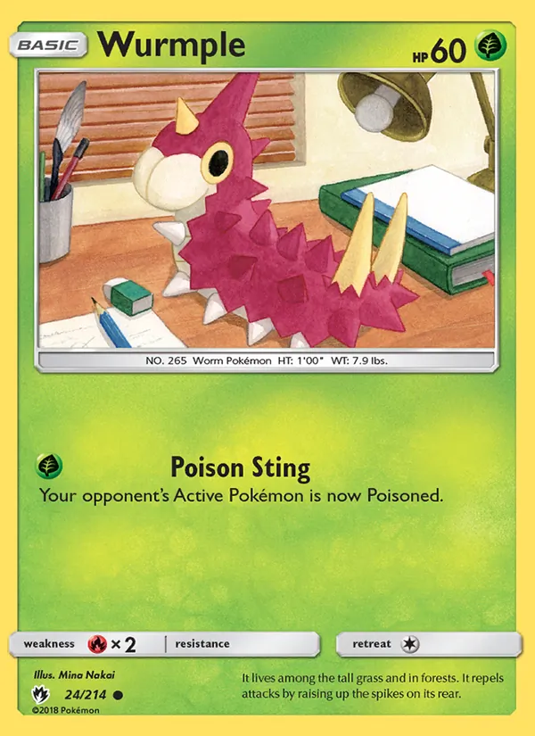 Wurmple Lost Thunder 24/214