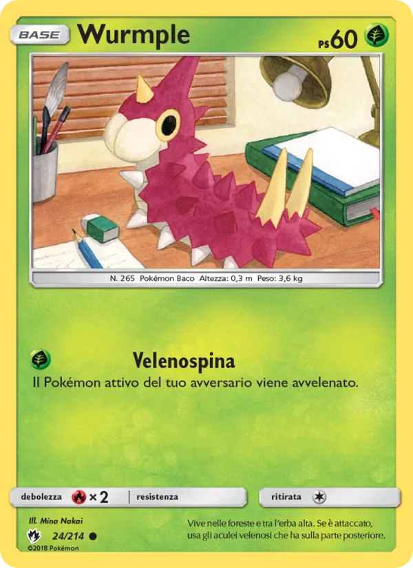 Wurmple Tuoni Perduti 24/214
