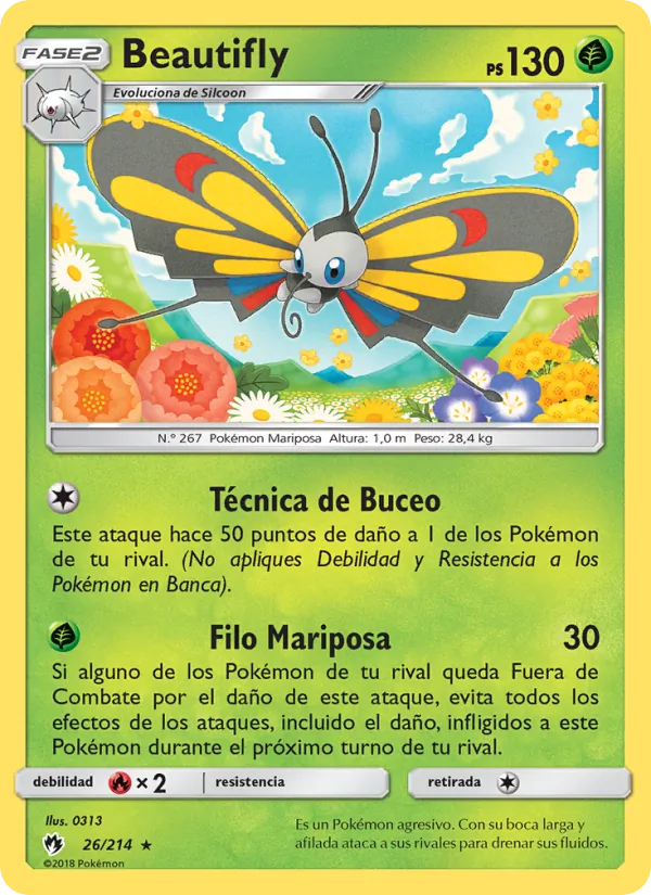 Beautifly Truenos Perdidos 26/214