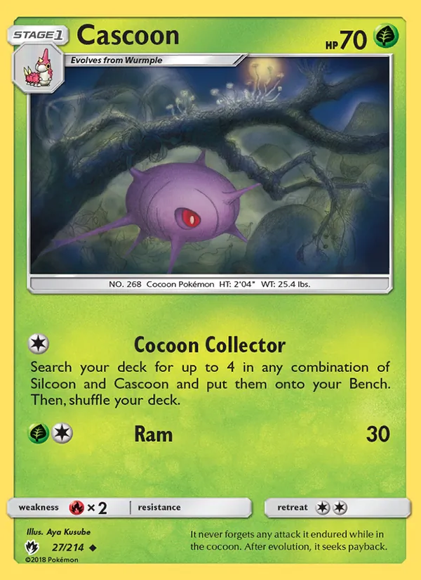 Cascoon Lost Thunder 27/214