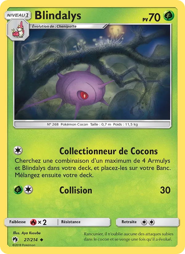 Blindalys Tonnerre Perdu 27/214