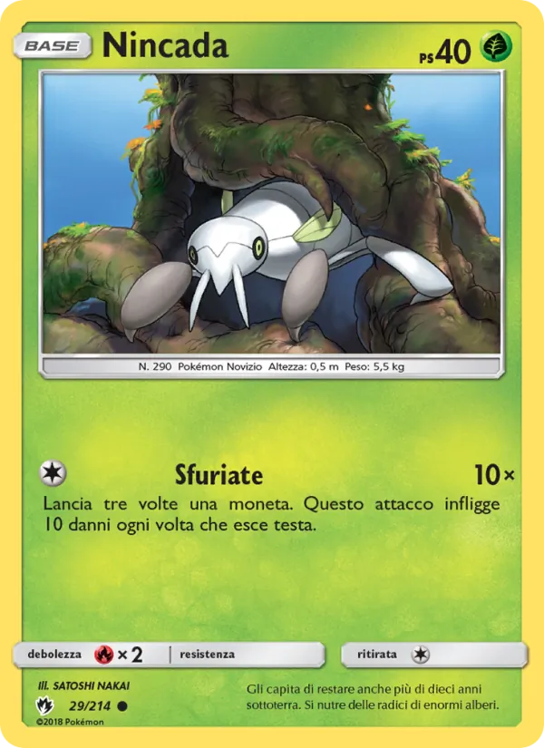 Nincada Tuoni Perduti 29/214