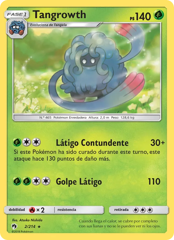 Tangrowth Truenos Perdidos 2/214