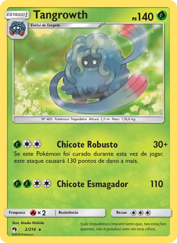 Tangrowth Trovões Perdidos 2/214