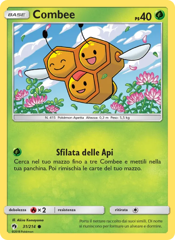 Combee Tuoni Perduti 31/214