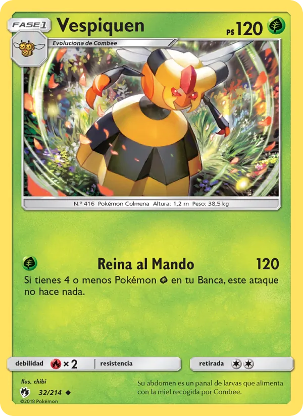 Vespiquen Truenos Perdidos 32/214