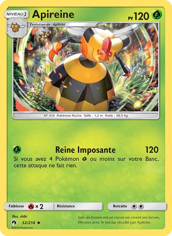 Apireine Tonnerre Perdu 32/214