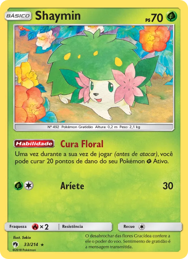 Shaymin Trovões Perdidos 33/214