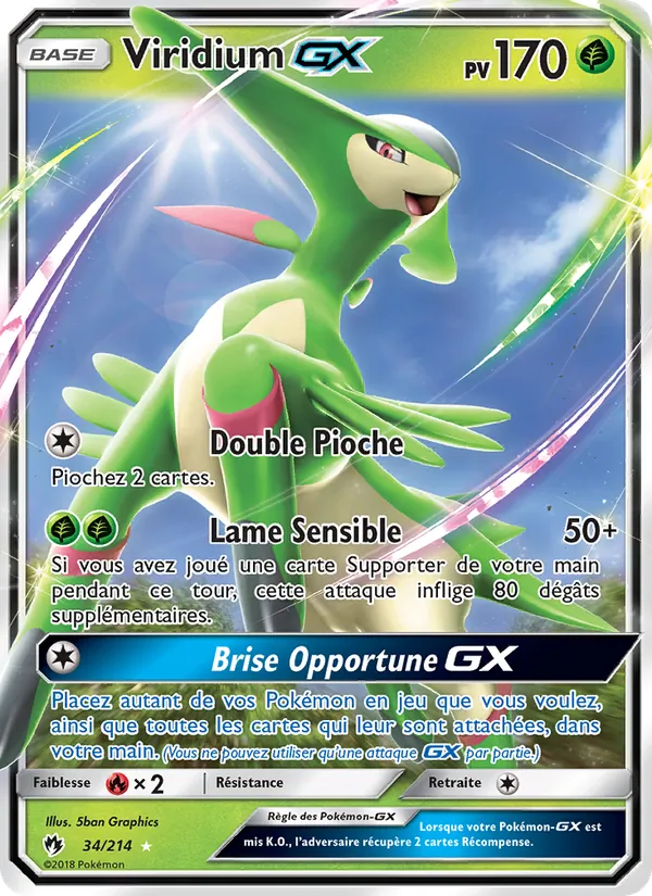 Viridium GX Tonnerre Perdu 34/214