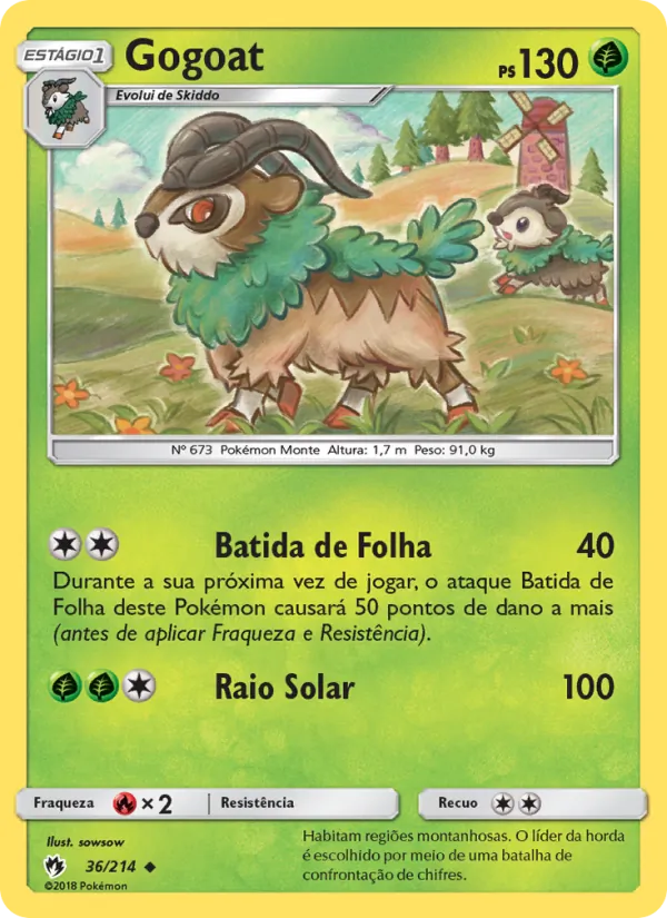 Gogoat Trovões Perdidos 36/214