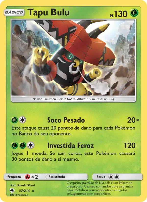 Tapu Bulu Trovões Perdidos 37/214