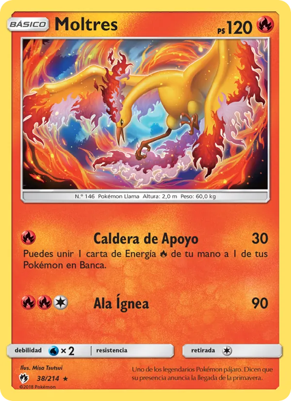 Moltres Truenos Perdidos 38/214