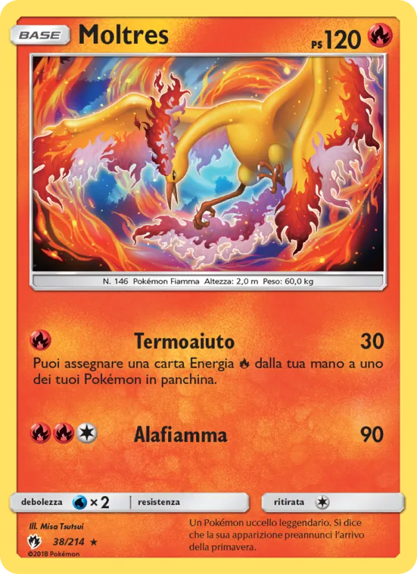 Moltres Tuoni Perduti 38/214