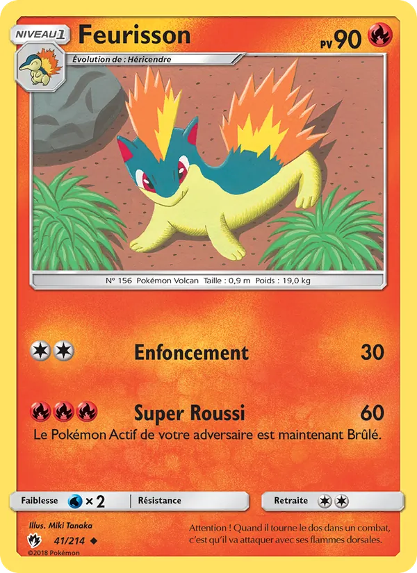 Feurisson Tonnerre Perdu 41/214