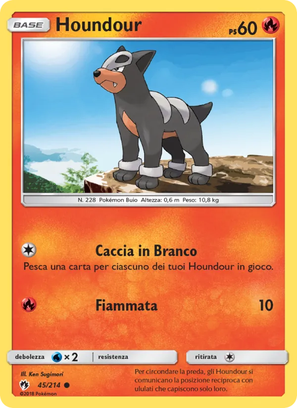 Houndour Tuoni Perduti 45/214