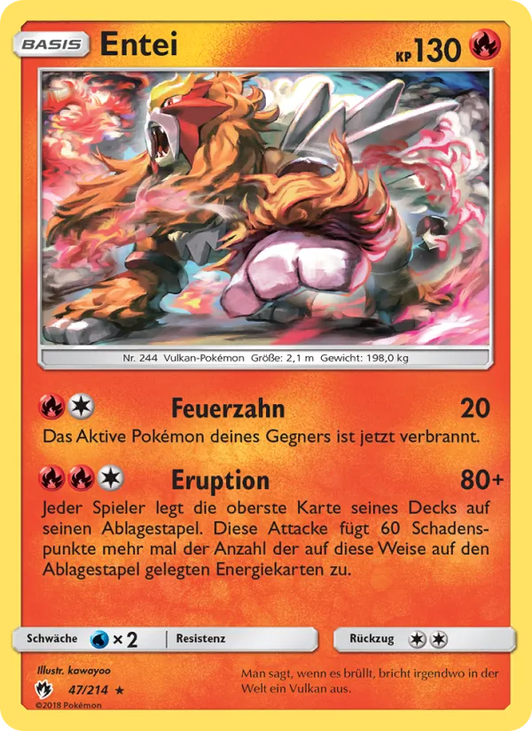 Entei Echo des Donners 47/214