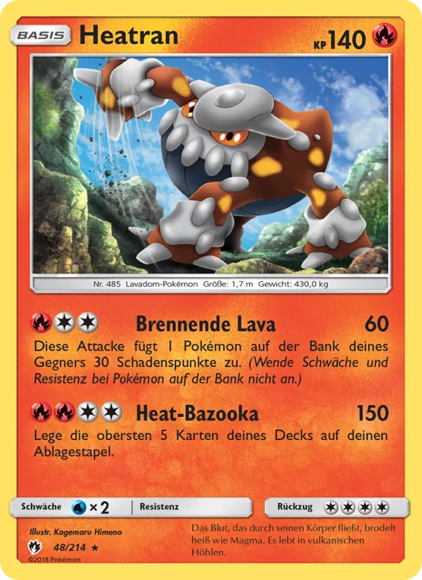 Heatran Echo des Donners 48/214