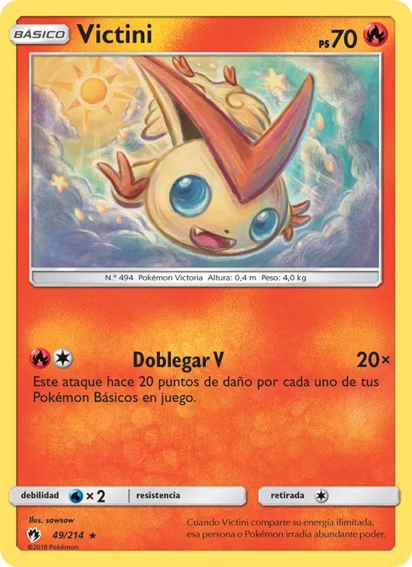Victini Truenos Perdidos 49/214