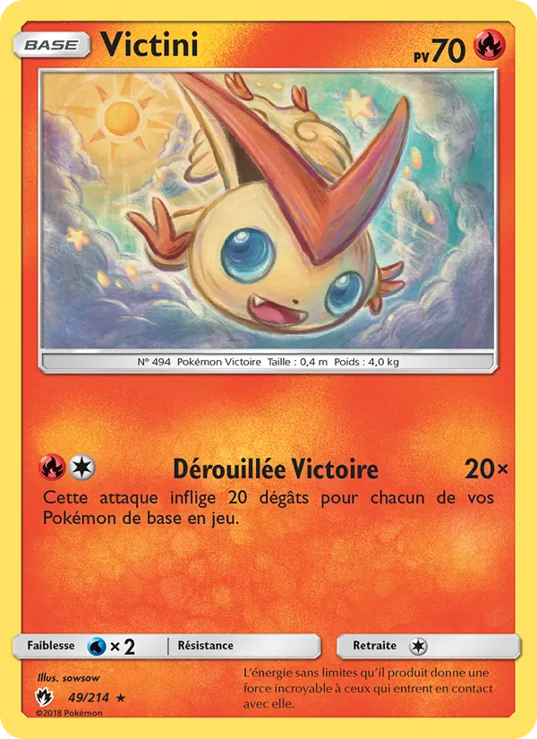 Victini Tonnerre Perdu 49/214