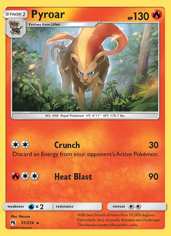Pyroar Lost Thunder 51/214