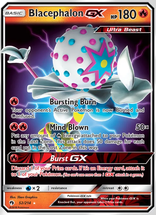 Blacephalon GX Lost Thunder 52/214