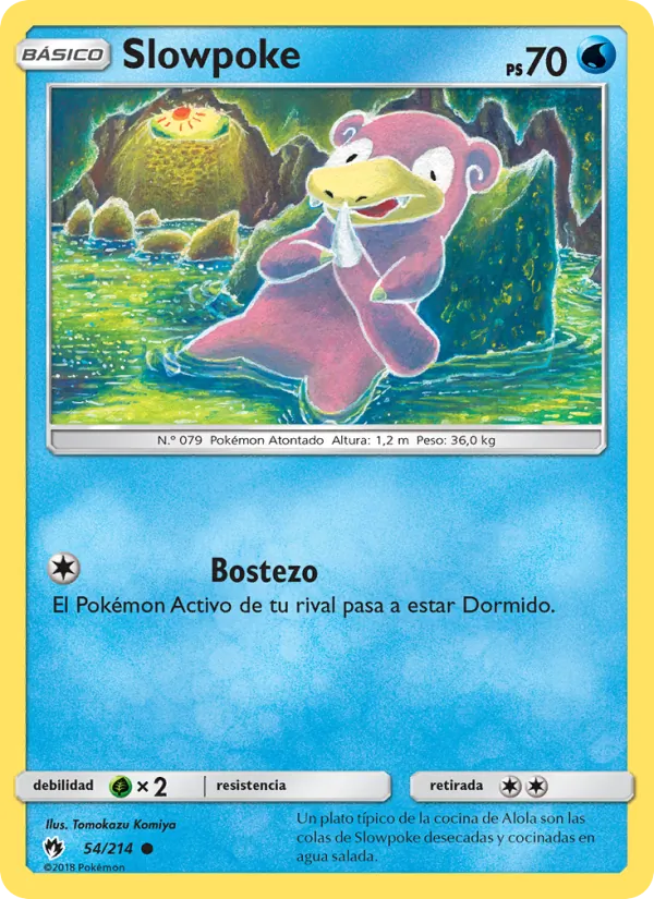 Slowpoke Truenos Perdidos 54/214