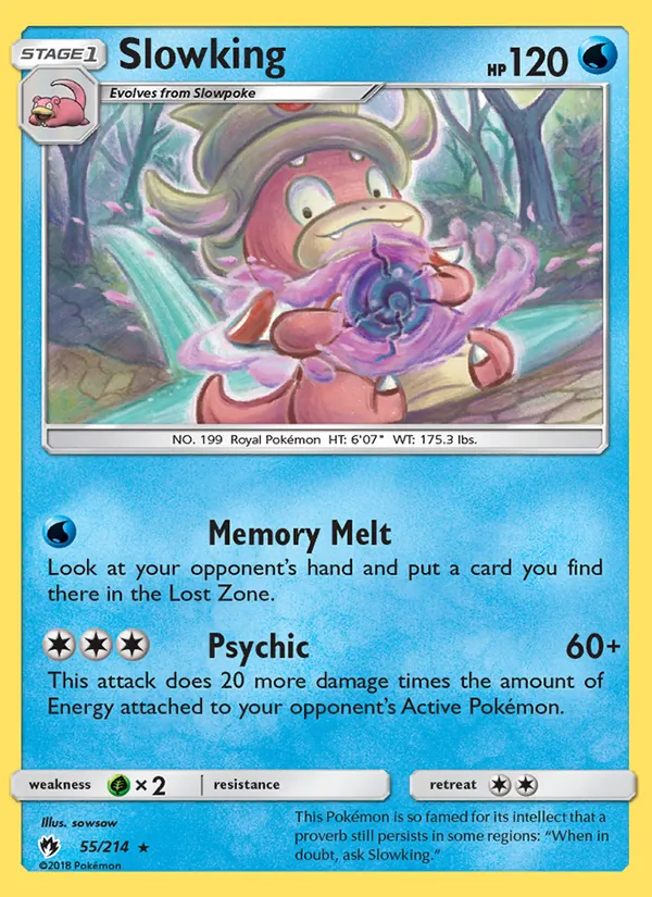 Slowking Lost Thunder 55/214