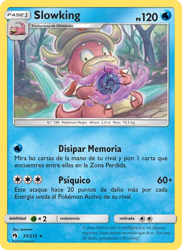 Slowking Truenos Perdidos 55/214