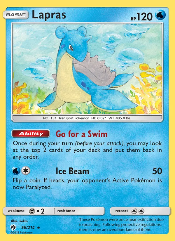 Lapras Lost Thunder 56/214