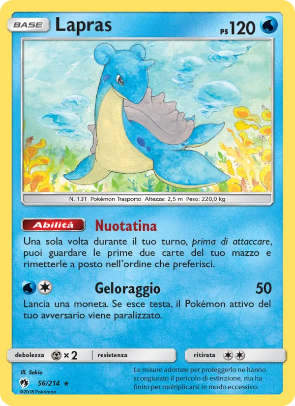 Lapras Tuoni Perduti 56/214