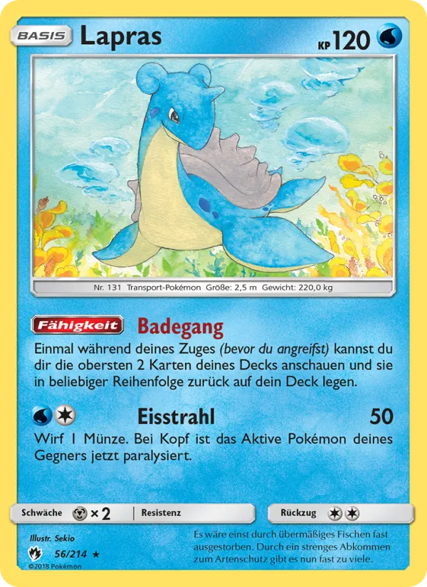 Lapras Echo des Donners 56/214