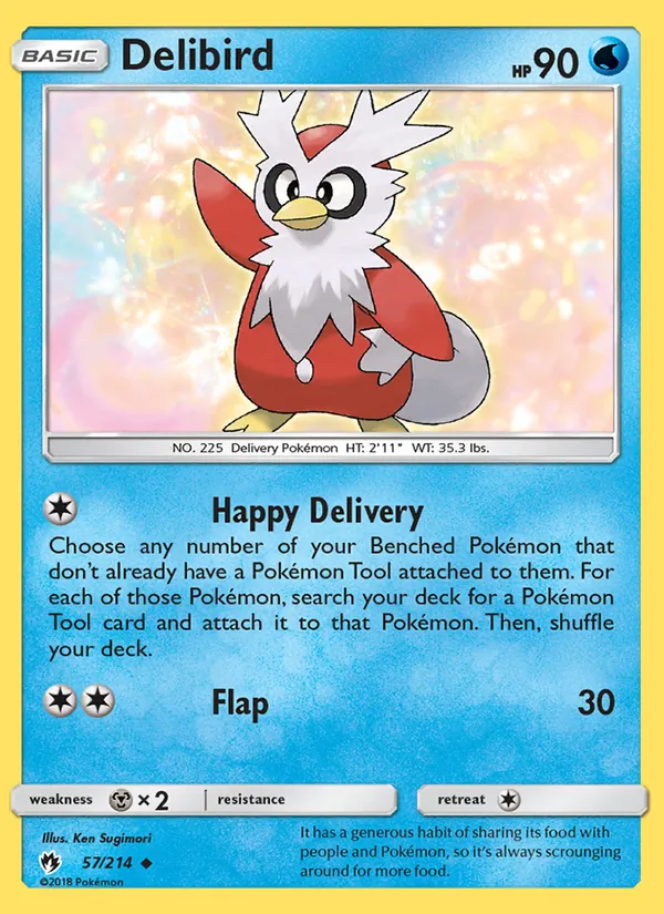 Delibird Lost Thunder 57/214