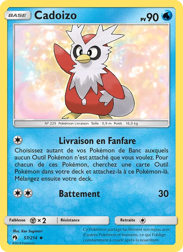 Cadoizo Tonnerre Perdu 57/214