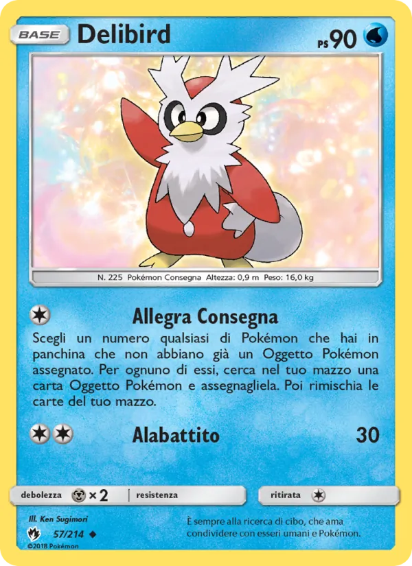 Delibird Tuoni Perduti 57/214