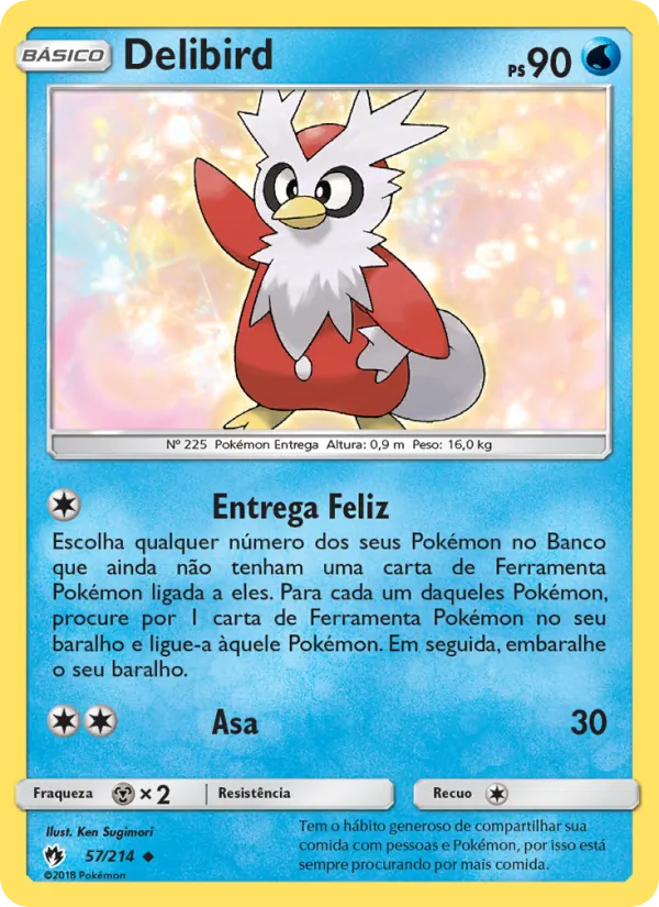 Delibird Trovões Perdidos 57/214