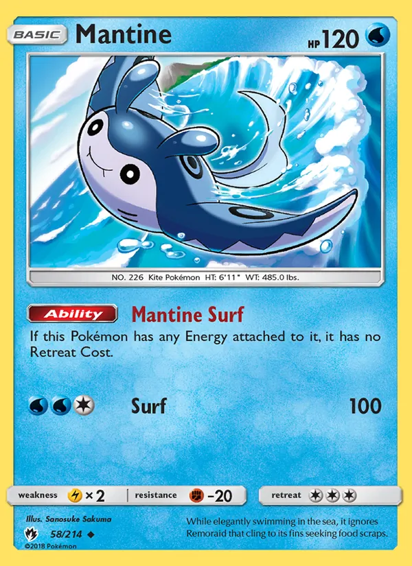 Mantine Lost Thunder 58/214