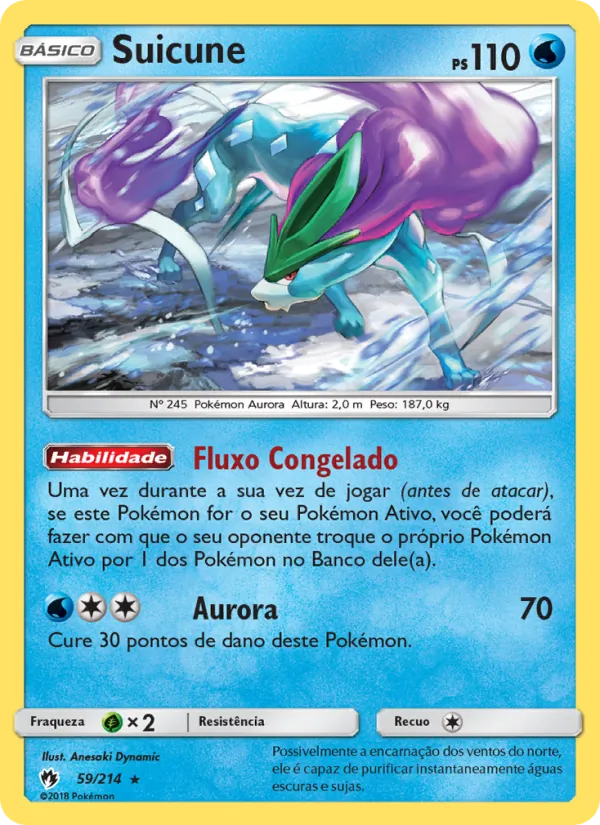 Suicune Trovões Perdidos 59/214