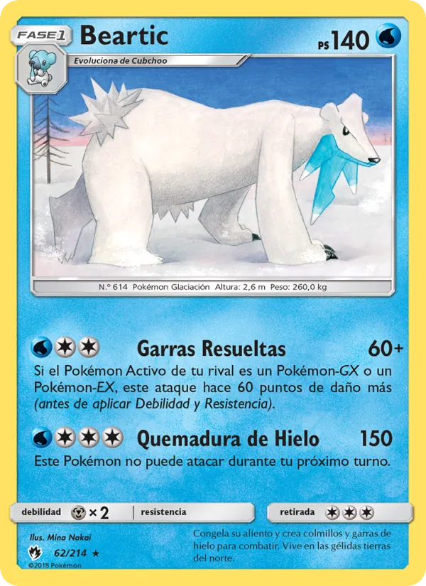 Beartic Truenos Perdidos 62/214