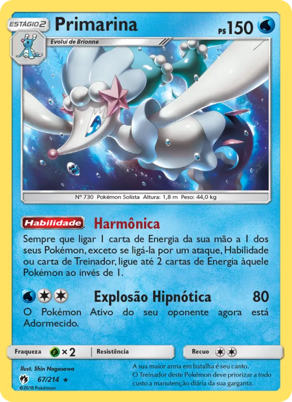 Primarina Trovões Perdidos 67/214