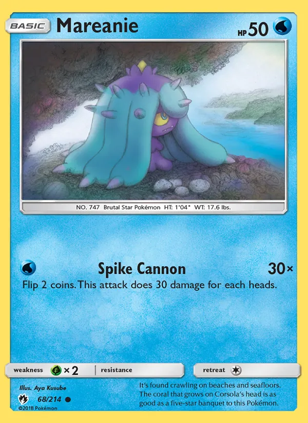 Mareanie Lost Thunder 68/214