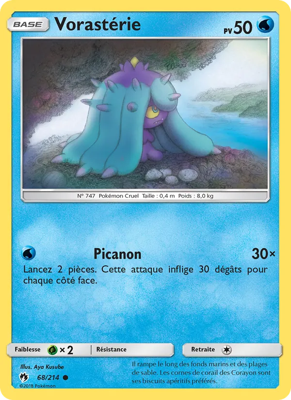 Vorastérie Tonnerre Perdu 68/214
