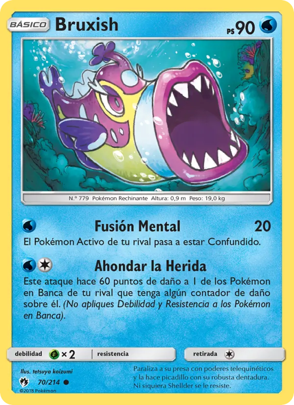 Bruxish Truenos Perdidos 70/214