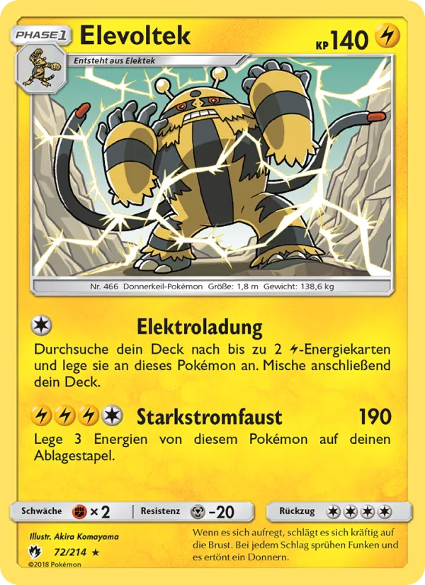 Elevoltek Echo des Donners 72/214