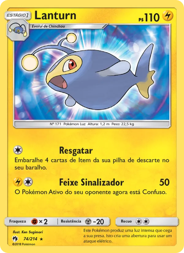 Lanturn Trovões Perdidos 74/214