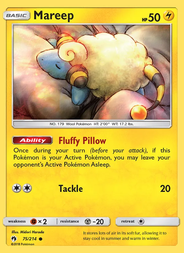 Mareep Lost Thunder 75/214