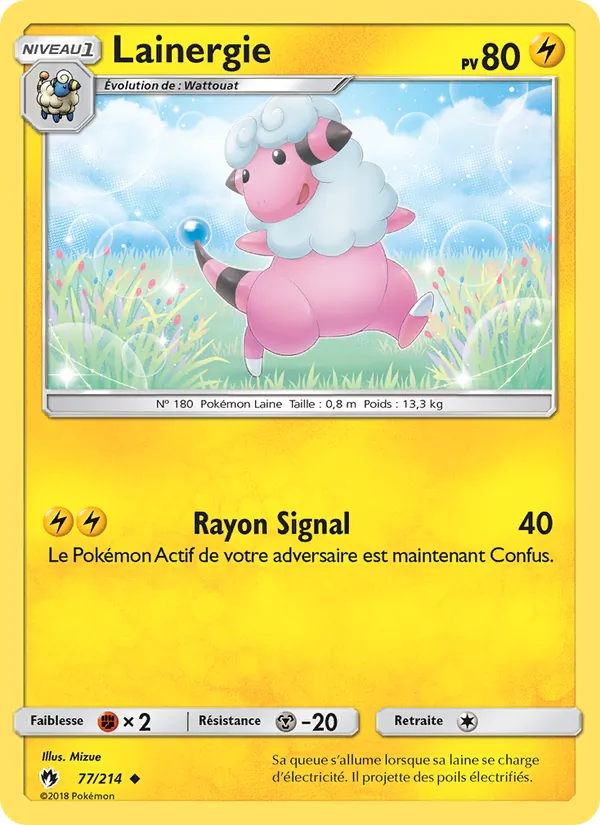 Lainergie Tonnerre Perdu 77/214
